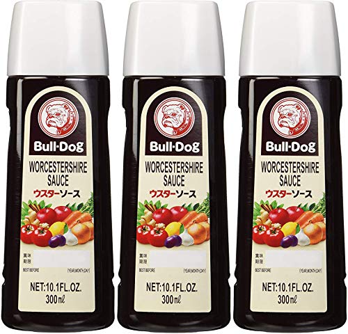 Bull-Dog Worcestershire Sauce 10.1 Fl. Oz. (3 Bottles)