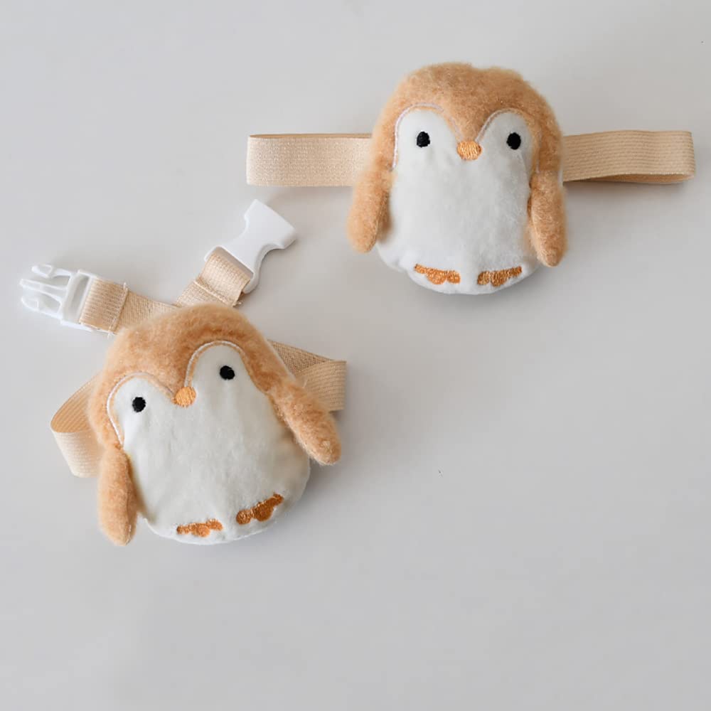 ONECHANCE 1 Pair Cartoon Curtain Buckle Tie Back Curtain Holdbacks Plush Animal Curtain Buckle for Kids Child Nursery Room Window Decorations Color Owl Yellow โ image 1