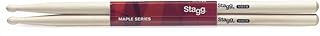 Stagg SM2B Maple 2B Grip Drumsticks with Wood Tip
