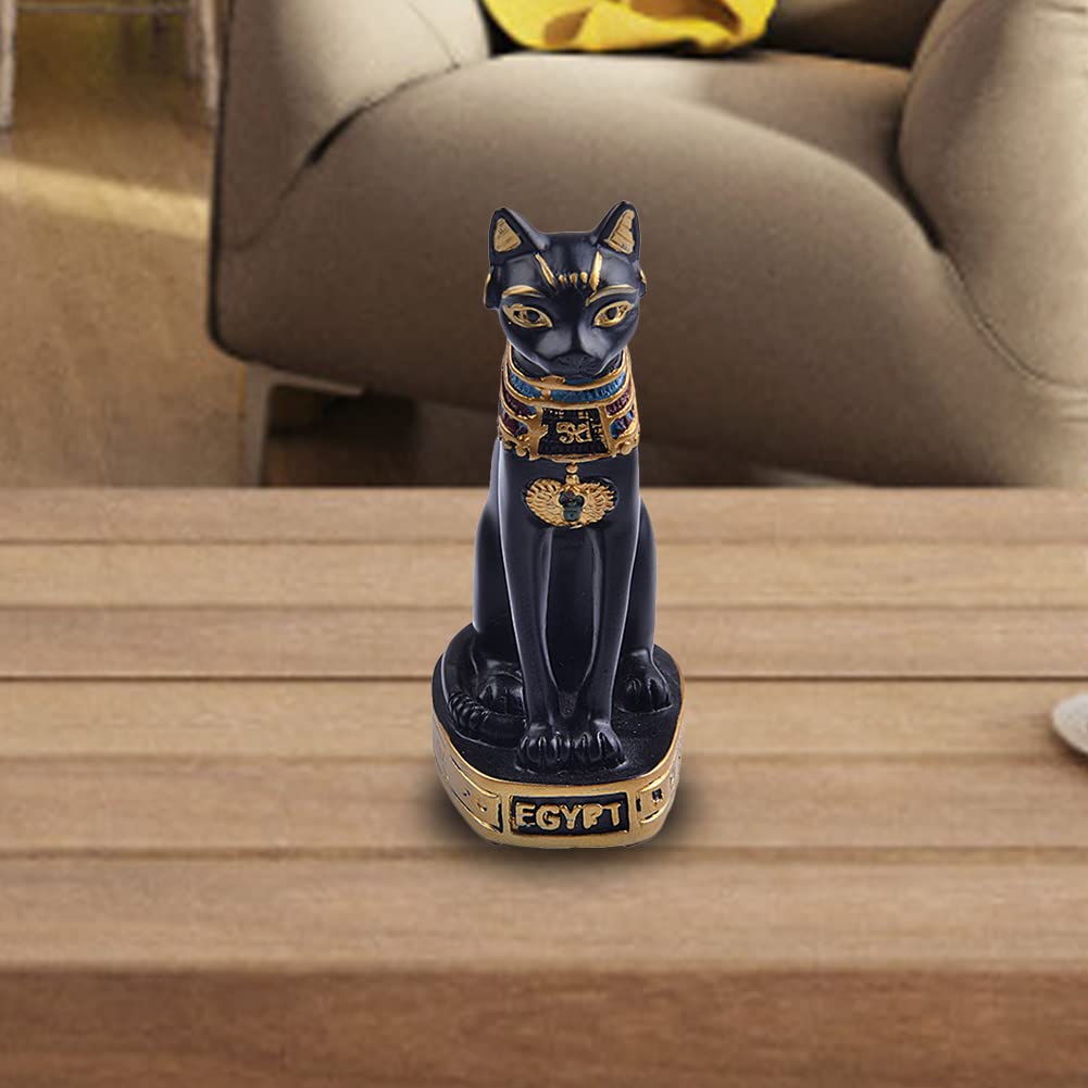 Amazon.co.jp: 猫の像と置物 | エジプトの女神バステトの彫刻 - 樹脂