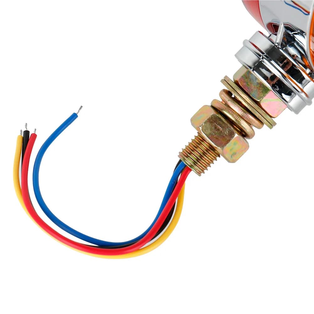 12v 24v Okrągłe Światła Obrysowe 48led Do Samochodów Ciężarowych Przyczepy Ciągniki Ciężarowe Podwójny Wskaźnik Boczny Lampa Ostrzegawcza Bezpieczeństwa 2 Szt