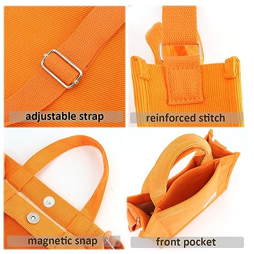 Image of UERRUAM Tote Bag for Women with Compartments,Corduroy Tote for Work Travel College Book Bag Women Purse Handbag Crossbody Bag