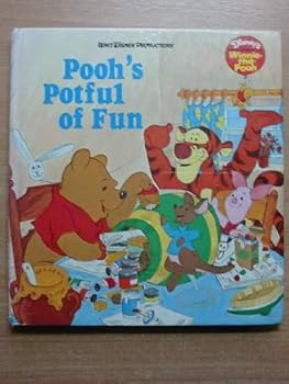 Hardcover Pooh's Potful Of Fun Book