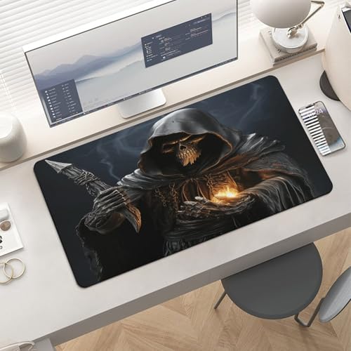 Grim-Reaper Mouse Pad Grande de Goma Antideslizante miniatura 6