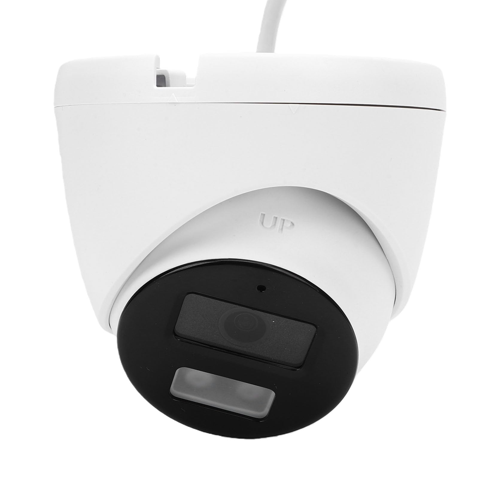 Garsent Caméra Dôme IP Grand Angle 2 8mm 5MP, Caméra Alimentée par PoE WDR à Compression H 265+, Intérieure Extérieure étanche IP67
