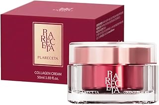 PLARECETA Placenta Collagen Cream, Placenta Protein and Marine Collagen, Reduces Wrinkles, Increases Firmness, Lifting Effect, Cellular Regeneration, Korean Skin Care, 1.69 Fl Oz