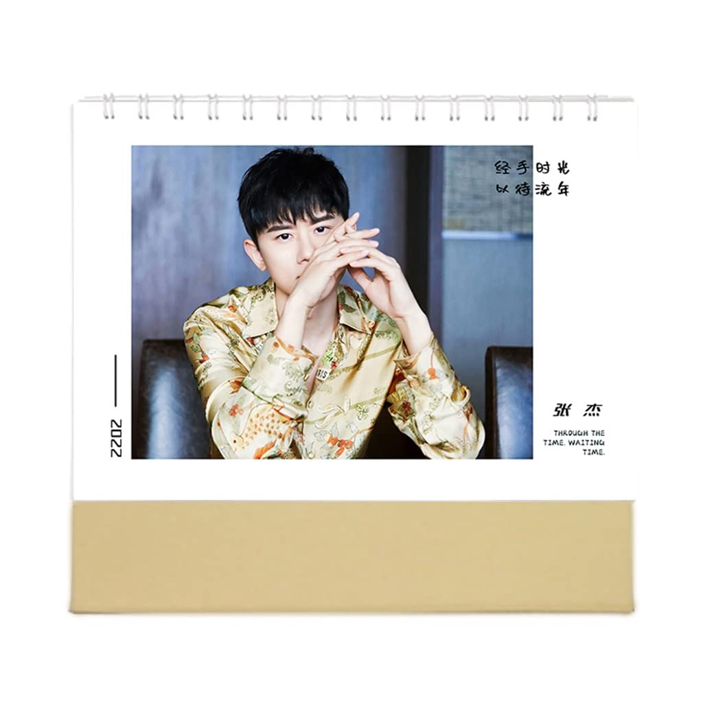 مكتب التقويم Zhang جي أفقي طوي المثلث حامل 2022 سطح المكتب مكتب التقويم جانب واحد (الحجم: 148 * 210mm) (Size : 5.8 * 8.3in)