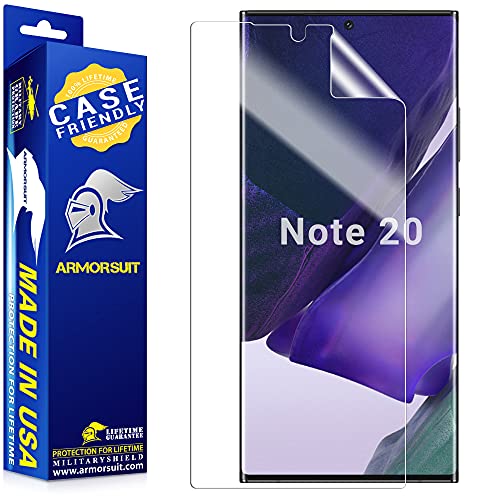 ArmorSuit MilitaryShield Screen Protector For Samsung Galaxy Note 20 (2020) (Case Friendly) Anti-Bubble HD Clear Film
