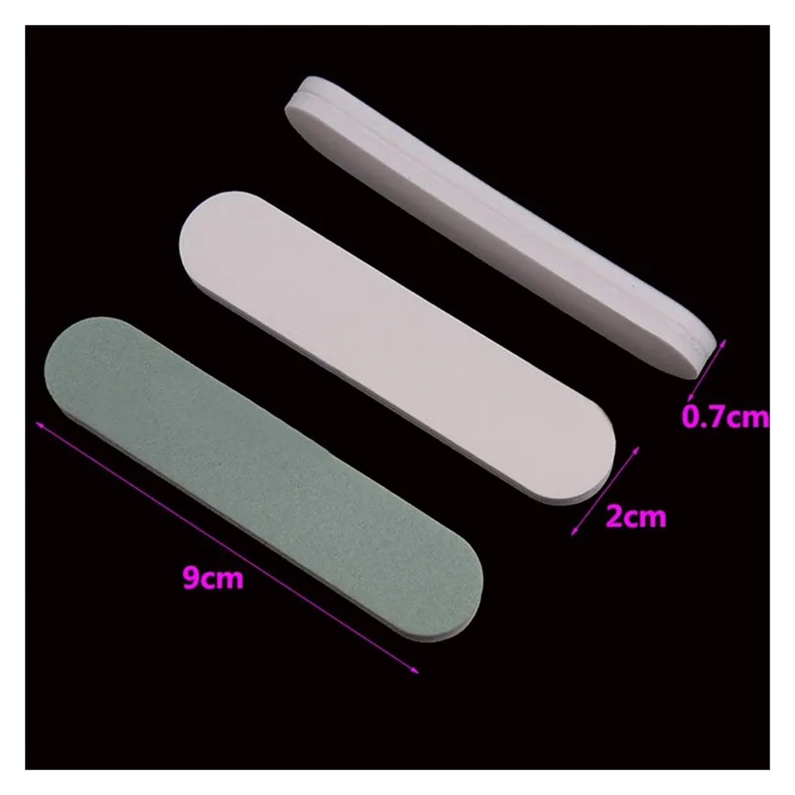 10 szt. Pilnik do paznokci Blok pilnika Gąbka Polerowanie Szlifowanie Polski Polerka pedicure Manicure