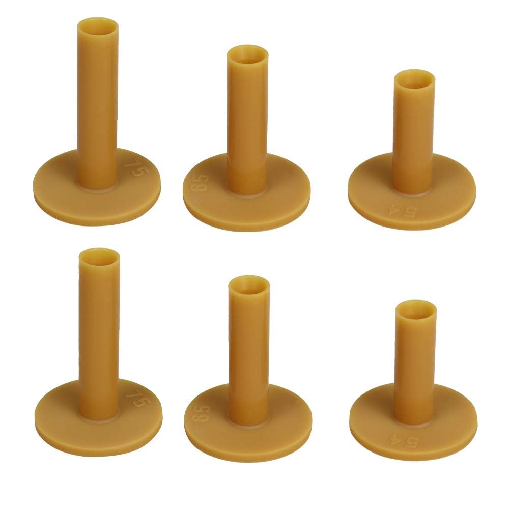 Golf Practice Tees, 3/4/6 Pieces Packed, Magnet Tee and Rubber Tee,Indoor and Outdoor,for Driving Range and Practice Mat