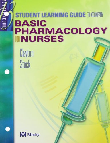 Student Learning Guide to Accompany Basic Pharm... 0323023606 Book Cover