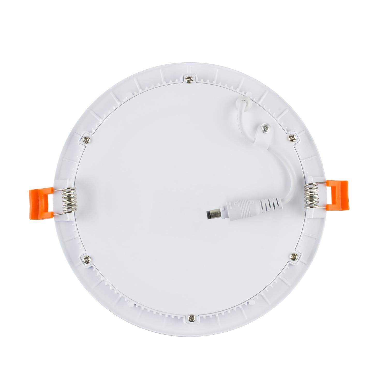 LEDKIA LIGHTING Placa LED 12W Circular SuperSlim Corte Ø 155 mm (Pack 10) 5000K Blanco Frío