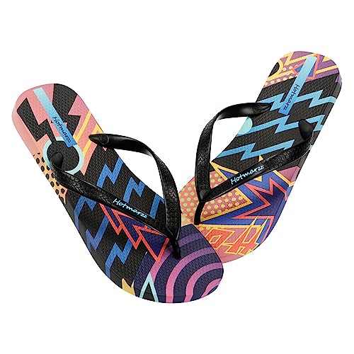Hotmarzz Men's Flip Flops Patterns and Prints Summer Sandals Beach Slippers3