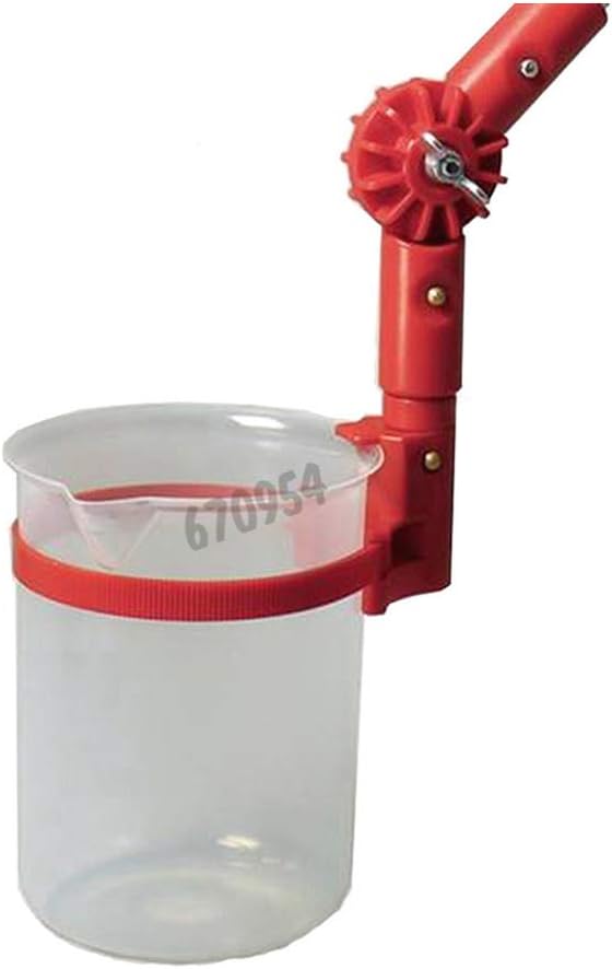 Burkle Beaker Sampler, PP and Adjustable Metal Holder, 1000 mL