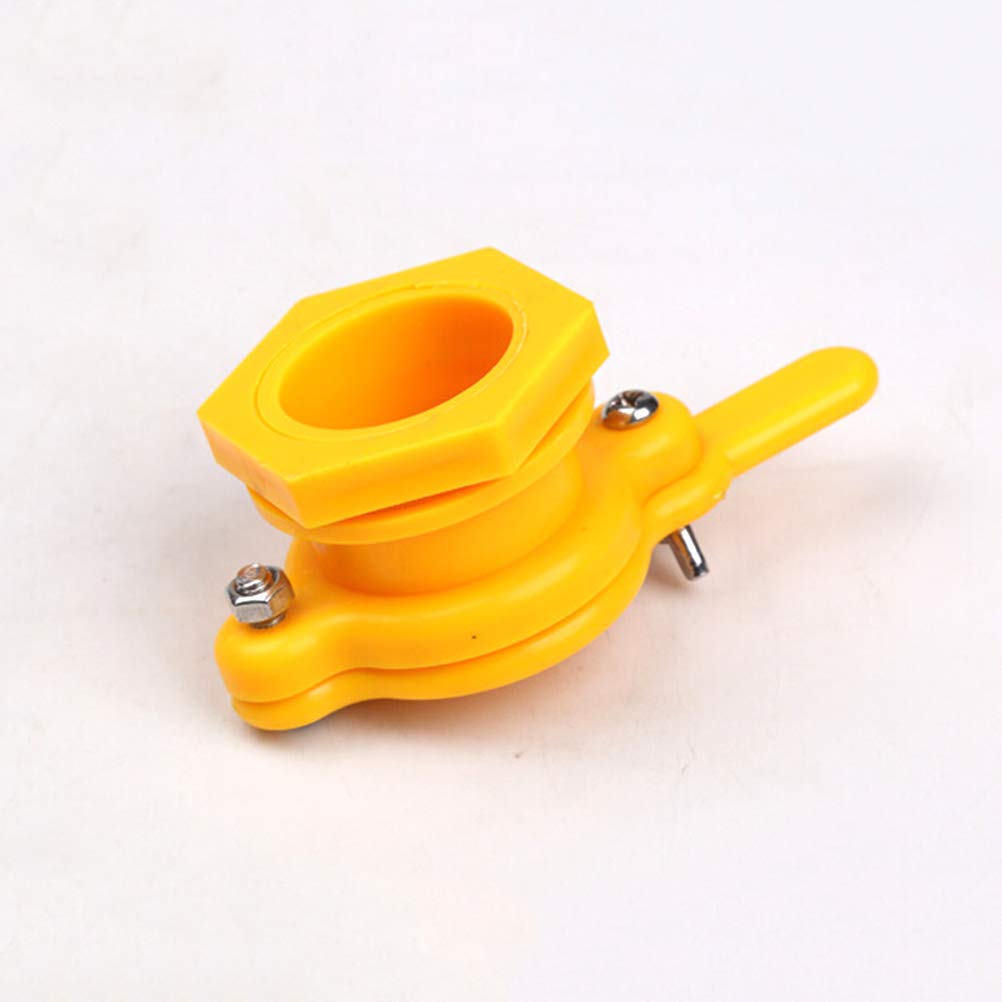 2 Pièces Vanne à Miel Pour Seau Vannes à Miel Seau D'embouteillage De Réservoir De Miel Porte De Miel Sans Seau à Miel Robinet De Seau De 5 Gallons Abeille Rayon De Miel