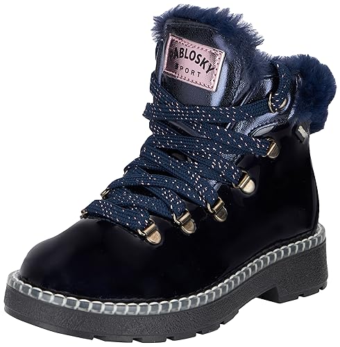 Pablosky Fille 415928 chaussure bateau souple avec semelle antidérapante confort