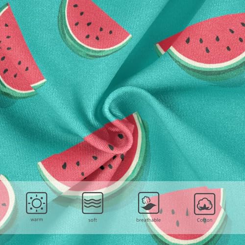 Wusikd Watermelon Girls' Underwear Cotton Green Girls Briefs Soft Toddler Underwear 2T3