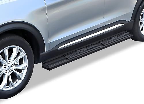 Miniatura 4 de APS Estribos Nerf estilo OE negro compatibles con Ford Explorer 2020-2024 Sport Utility de 4 puertas