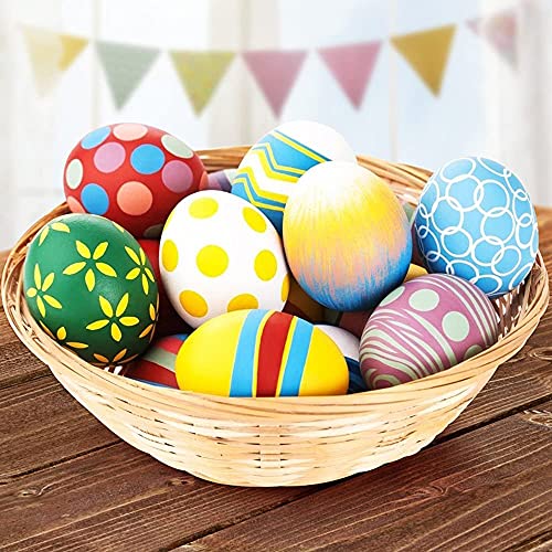 ANCLLO 20 Stück 10 g Vollkunststoff-Eier für Renntauben - Vollkunststoff Eier Dummy Eier für Tauben weiß