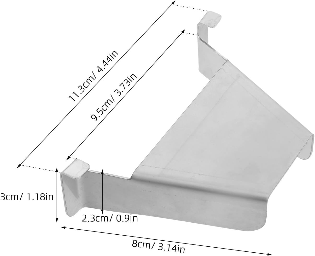 Ice Crusher Chute Plate Stainless Steel for Commercial Slush Machines