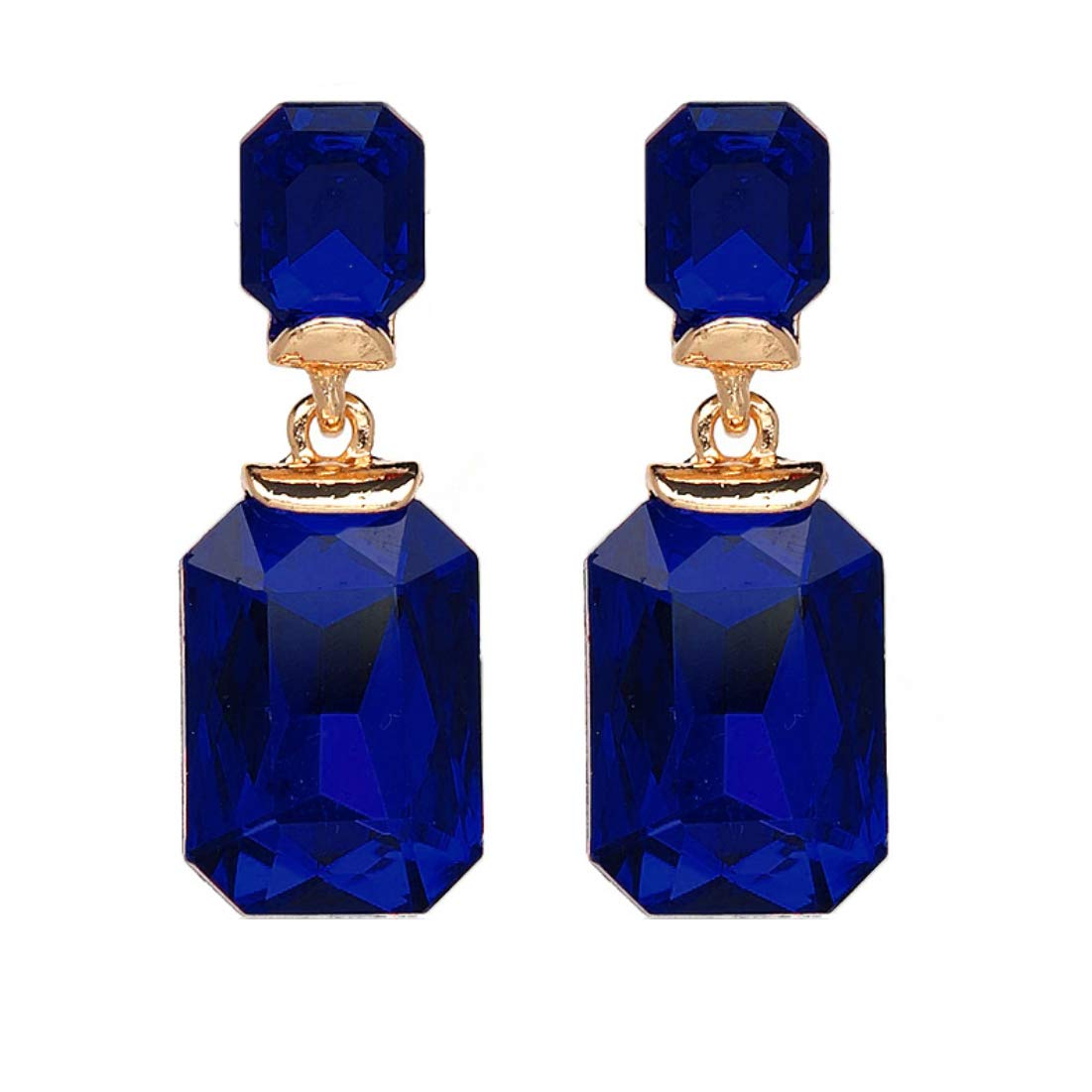 YouBella Jewellery Earings Gold Plated Crystal Drop Earrings for Girls and Women (Blue) (B07T7GXNGT) Amazon Price History, Amazon Price Tracker