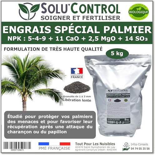 Engrais palmier SoluControl formulation haute qualité 5 kg