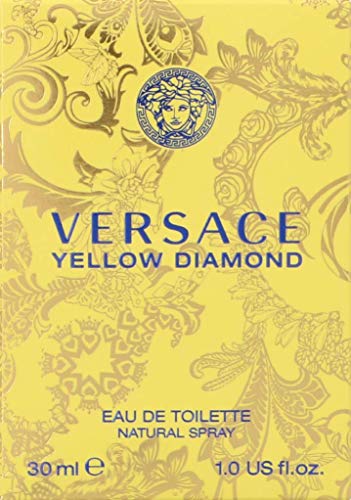 Capacita: 30 ml Versace Yellow Diamond Eau de Toilette, Donna, 30 ml