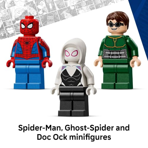 LEGO Marvel Mech Battle: Spider-Man vs. Doc Ock 76338 | Building Toys for Boys & Girls, Ages 6+, Super Hero Mech for Pretend Play, 3 Minifigures, 315 Pieces, Gift for Birthdays - image 5