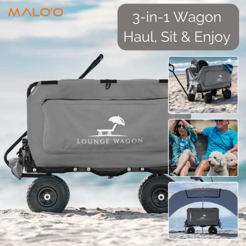 Malo'O MRLW-2 The Lounge Wagon – The Only Wagon That Converts Into A 2-Person Chair thumb #2