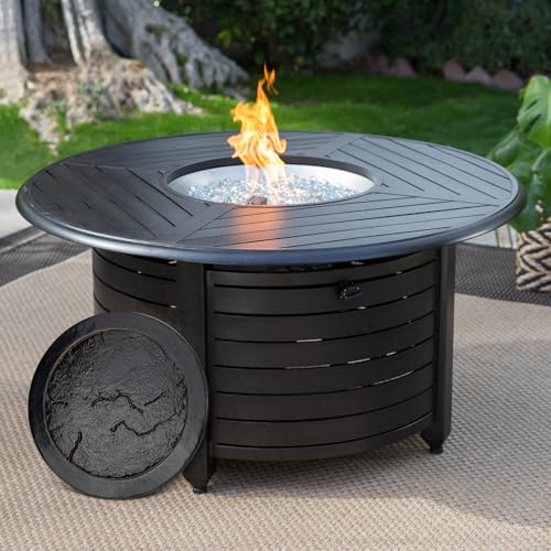 Stanbroil rostfreiem Aluminium Guss Fire Pit Brenner Cover- Lazy Susan für Agio-6