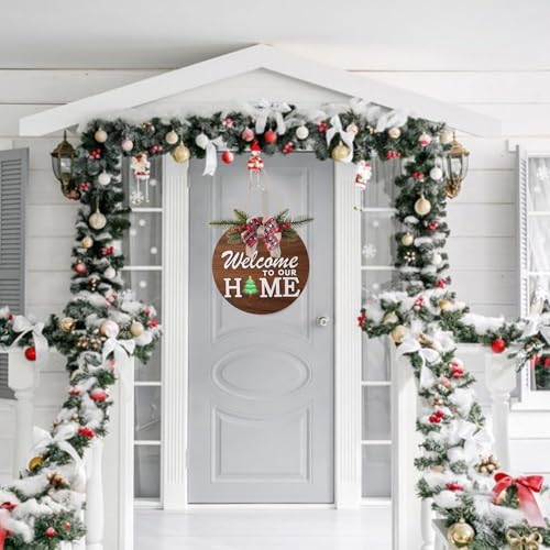 Interchangeable-Welcome-Sign-for-Front-Door-with-4-Seasonal-Wreaths-and-14-Changeable-Icons-Farmhouse-Front-Door-Signs-Door-Decoration-Porch-Decor-Seasonal-Wooden-Home-Sign-Home-decor-6wood Interchangeable Welcome Sign for Front Door with 4 Seasonal Wreaths and 14 Changeable Icons Farmhouse Front Door Signs Door Decoration Porch Decor Seasonal Wooden Home Sign Home decor 6wood