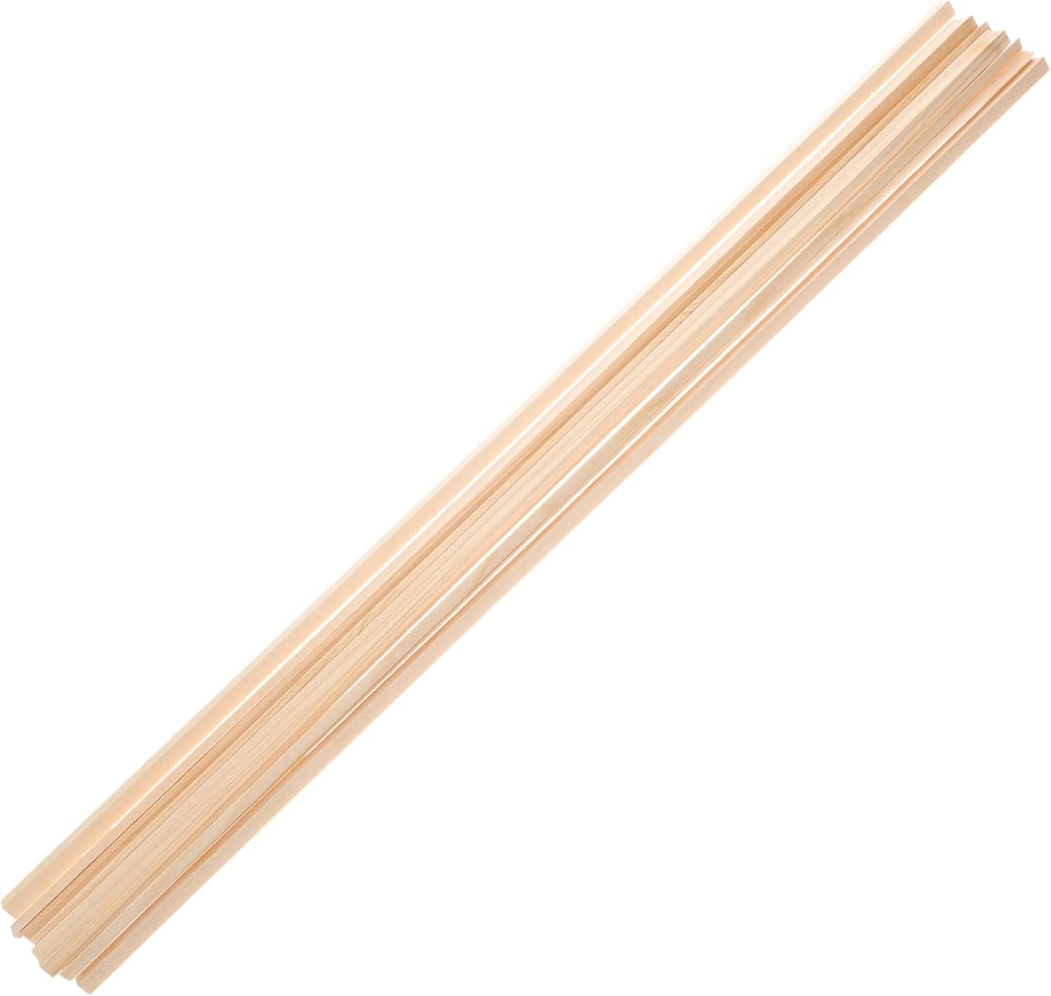 10pcs Wooden Window Molding Trim Strips Natural Isosceles Design for Home Decor and Screen Installation Easy to Use Smooth Finish