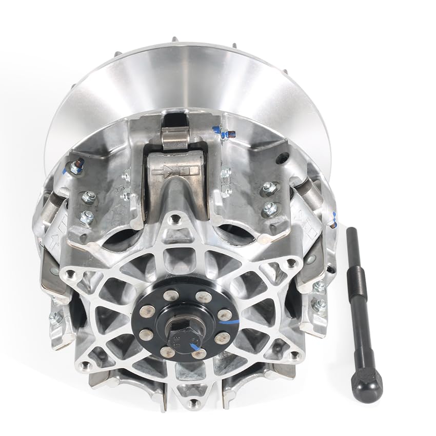 Secondary Driven Clutch Assembly kit OEM: 420280725 (Governor Cup Ass'y), Compatible OEM: 420280608/420280461 (Outer Half Ass'y), for CAN-AM Maverick X3 MAX 2017, for CAN-AM Maverick X3 Turbo XRC