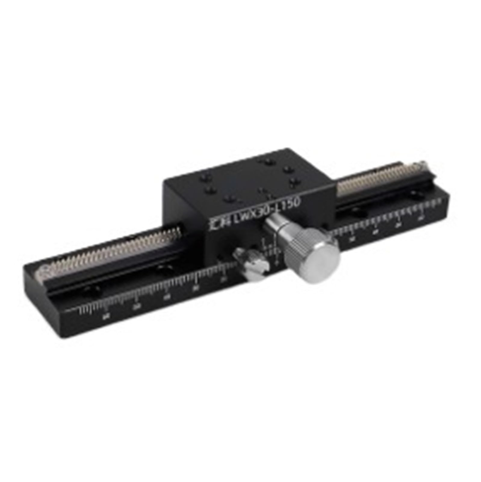 IGNVXMGKP LWX30-L150 130mm Travel X-axis Linear Slide Long Travel Rack and Pinion Type Precision Manual Displacement Trimming Slide