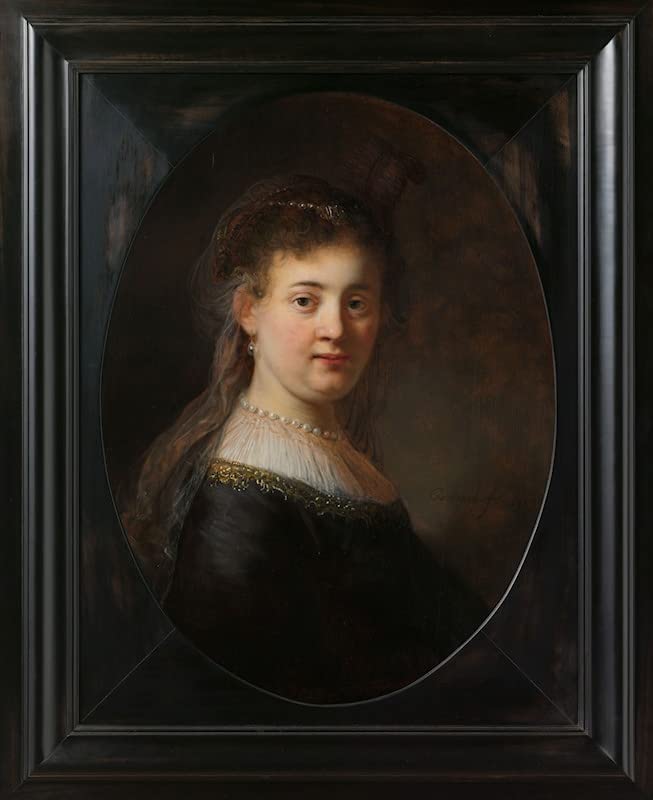 Toile femme fantastique Rembrandt SERENDIPITP pour salon chic