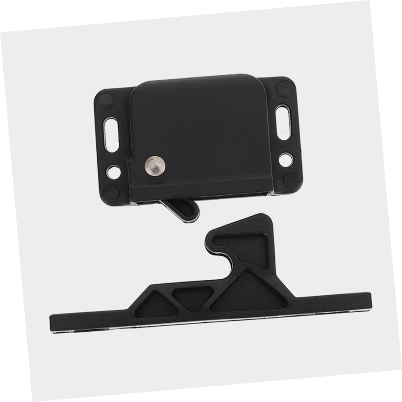 Gadpiparty 4stücke Rv Cabinet Latch Druckverschluss Für Schranktüren Sicherer Kinderschutz Für Schränke Und Schiebetüren Geeignet Für Wohnmobile Und Küchen