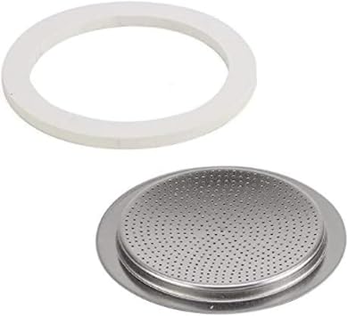 Imusa Replacement Gasket and Filter For Stainless Steel Coffee Makers, 6 Cup