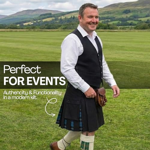 Image of UFS Kilts- Utility Kilt for Men Cotton & Tartan Size 30-66''