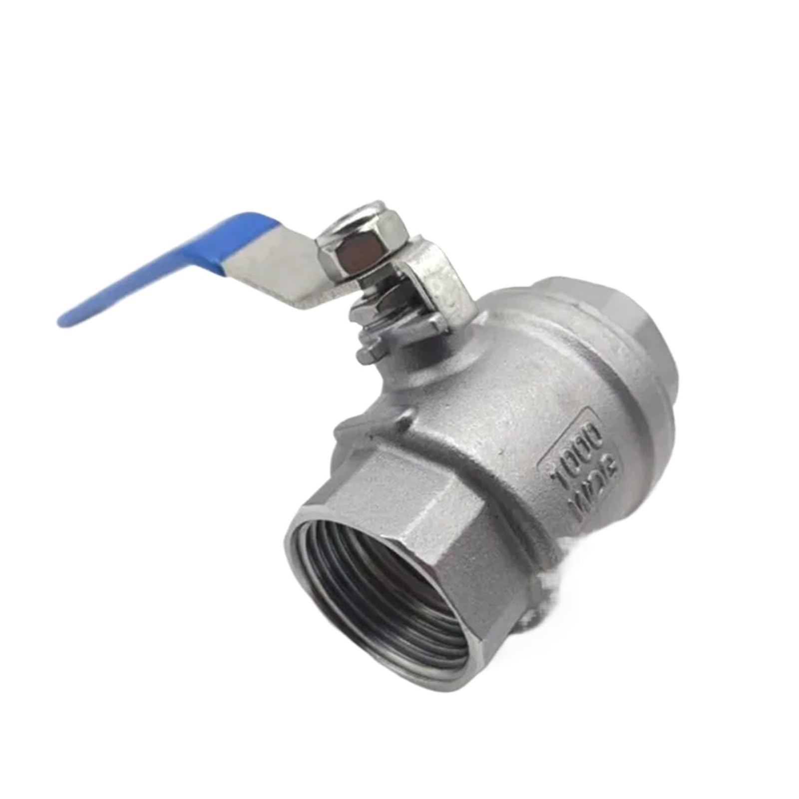 Válvula de bola de acero inoxidable SS304 2P, paso completo, 1/2", 3/4", 1" y 1-1/4", con manija hembra. | Tubo de válvula (1-1/2 pulgadas)