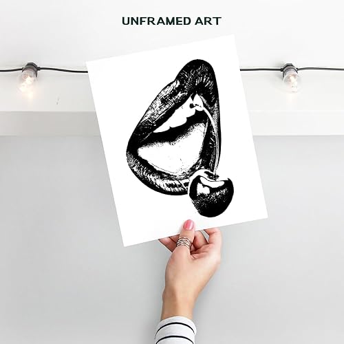 Miniatura 2 de Maximalist Pop art Trendy Decor - Black and White Wall Art - Cute Aesthetic Minimalist Art - 70s Retro Wall Decor - Funky Wall Art - Chic Home Decor