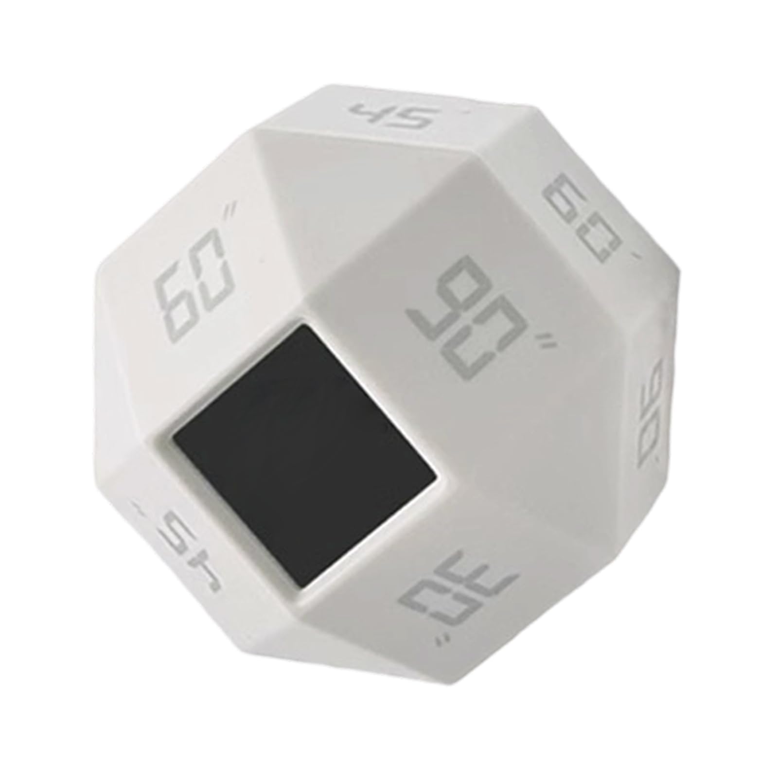 12 Sided Timer for Sports and Learning with Big Display Quiet Countdowns Sturdy ABS Materials Cooking Timers