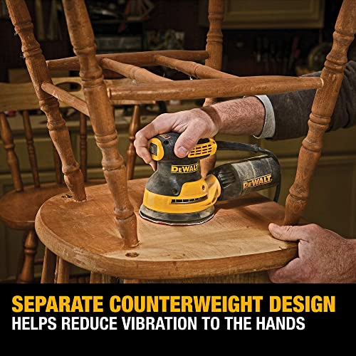 Dewalt 20V Max Orbital Sander Kit, 5 Inch, 3 Amp, Corded, 12,000 Opm (Dwe6421K) #TOP5