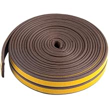 Weather Stripping Door Seal Strip Sound Proofing Insulation Weatherproof Doors and Windows Seal Strip Self-Adhesive Weatherstrip