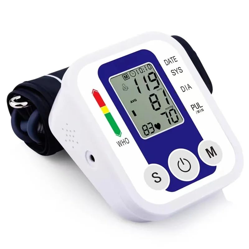 Tonómetro portátil, tensiómetro digital, monitor de frecuencia cardíaca, monitor de presión arterial, equipo BP, esfigmomanómetro automático