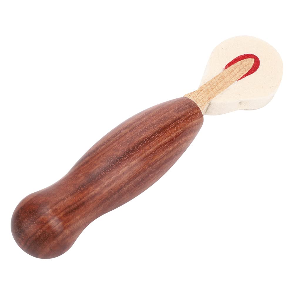 TANIQIACA PO-05 Piano Button Hammer - Piano Tuning Tool with Redwood Handle and Felt Hammerhead Musical Instrument Accessories