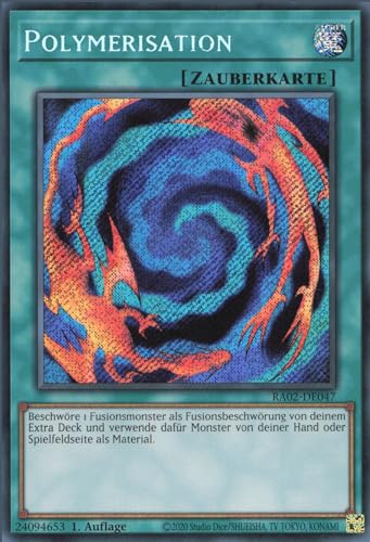 Polymerisation (V.3) RA02-DE047 Secret Rare Deutsch Boosterfrisch 1. Auflage - 25th Anniversary Rarity Collection II - mit ReCollectibles-Versandschutz - für Yu-Gi-Oh!