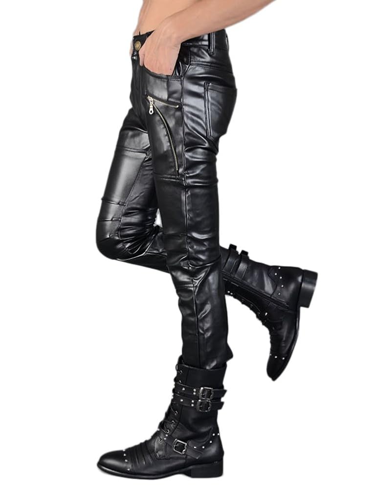 パンツ 2000's Paul Smith leather pants y2k punk Womens Leather Pants Brown Harolds Size 6 SOFT Lambskin