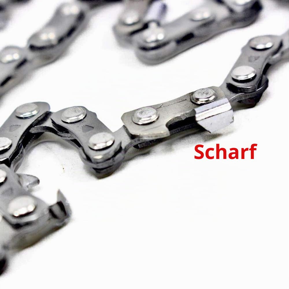 Tragbare Kettensäge, Handsäge, Kabelsäge für Survival, Camping, Jagd, Stahl, bidirektionale Klinge, leicht zum Schneiden des Zweiges (11 Zähne, 103 cm)