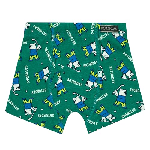 Image of Fruit of the Loom boys And Toddler Boxer Briefs, Tag Free & Breathable Underwear, Assorted Color Multipacks