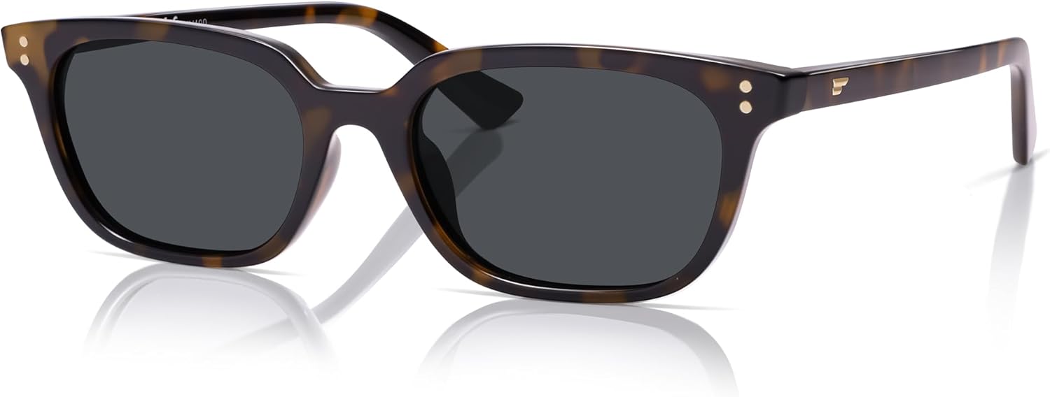 VANLINKER Polarized Trendy Small Slim Skinny Square Cat Eye Sunglasses for Women Men Retro Shades VL9862 - Image 2